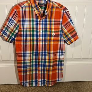 CHAPS Colorful Short Sleeve Short Small